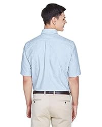 UltraClub Men's Classic Wrinkle-Resistant