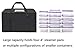 Insulated Hot&Cold Nylon Food Delivery Bag Food Packing Nylon Bag 23in x 13in x 15in(H) Premium Commercial Grade Made to accommodate Full Size Chafing Steam Trays with Heat Resistant Glove