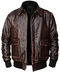 A2 Jacket - Pilot Bomber Jacket Men - Cockpit G1