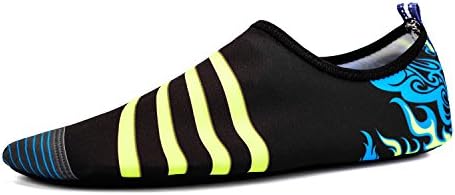 TZTONE Unisex Swimming Shoes Barefoot Quick-Dry Water Shoes for Beach Yoga Boating TZT-SS999-yellow-37