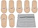 NUDE HALF TOE NO SHOW LINER SOCKS … (SMALL 7 NUDE SOCKS)(Sizes 5-8)