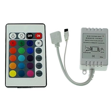ALED LIGHT LED RGB Strip IR Remote Controller Fernbedienung Kontroller Steuerung für 3528 5050 IP 65 LED Streifen Licht IR RF