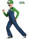 Super Mario Bros. - Luigi Child Costume size Medium 8-10
