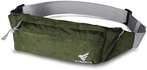 DYNASCO Fanny Pack for Men and Women, Water Resistant Waist Bag Pack Running Belt for Outdoors Workout Travel Casual Running Hiking Cycling