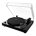 Fluance RT83 Reference High Fidelity Vinyl Turntable Record Player with Ortofon 2M Red Cartridge, Speed Control Motor, Solid Wood Plinth, Vibration Isolation Feet – Piano Blackthumb 2