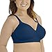 Vanity Fair Women's Plus Size Beauty Back Full Figure Wirefree Bra, Times Square Navy, 40DD