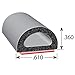 Trim-Lok D-Shaped Rubber Seal – .36” Height.625” Width, 25’ Length – EPDM Foam Seal w/HT (General Acrylic) Pressure-Sensitive Adhesive – Weatherproofing for Doors/Windows on Cars,Trucks,RVs,Boats