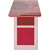 Juvia's Place Blushed Duo Blush Volume3 - Two Tone Pigmented Buildable Pressed Mineral Powder - Rosy Natural Cheeks Matte Fresh Finish for All Skin Color