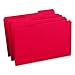 Smead File Folder, Reinforced 1/3-Cut Tab, Legal Size, Red, 100 per Box (17734)