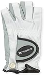 Merchants of Golf Women's Cool X Half Finger Gloves, Left Hand