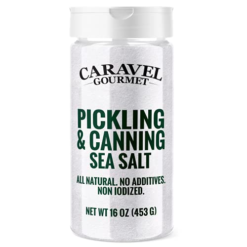 Caravel Gourmet Pickling & Canning Sea Salt Fine Grain Salt for Home