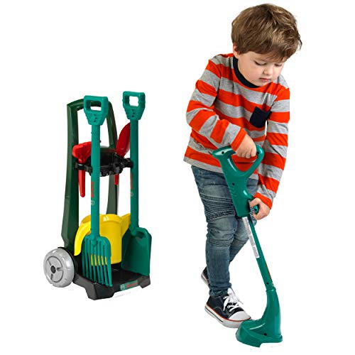 Theo Klein 2751 Bosch Garden 7-Piece Garden Trolley I Set with Garden Tools for Children I Toys for Children Aged 3 and… – Bild 6