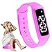 GOGO Potty Training Watch - Water Resistant Timer and Child Reminder- Toilet Trainer Alarm Watches for Boys, Girls, Kids and Toddlers with a Soft Pink Purple Strap and Adjustable Alerts