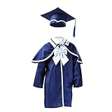 FRECI Graduation Gown Cap with Tassel for Children