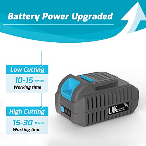 Cordless Lawn Mowers, 15 Inch Lightweight Lawn Mower, 40V Lithiumion Lawnmower w/Brushless