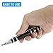 Pocket Screwdriver handy tool, Topsma 8 in 1 Premium Pen Style Screwdriver with Magnet, Multipurpose Magnetic Screwdriver Kit, DIY Hand Tool (Black)