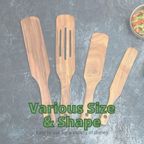 Spurtle Set Wood Spurtles kitchen tools as seen on tv, Healthy Durable