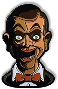 Goosebumps Living Dummy Enamel Pin by Creepy Co.