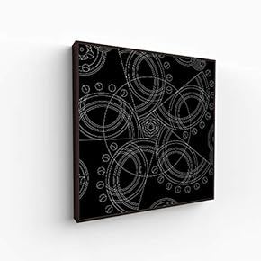 Canvas Wall Art for Living Room, Bedroom Silence Framed Canvas Prints for Home Decoration Ready to Hang - 16x16 inches