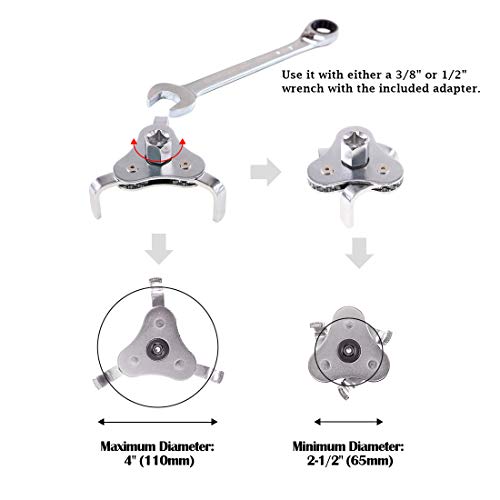 2 Keadic+Universal+Adjustable+Remover+Motorcycles