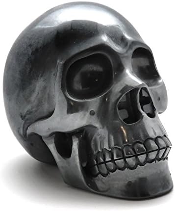 Hematite Crystal Skull Carving (Large)