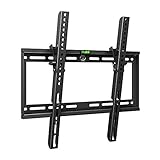 Tilt TV Wall Mount Bracket for 23-54 Inch Samsung Sony Vizio LG Sharp LED LCD OLED QLED Plasma Flat Curved Screen TVs, VESA 400x400mm 154lbs Capacity, Fits 16" Wall Studs Includes Bubble Level