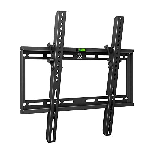 Tilt TV Wall Mount Bracket for 23-54 Inch Samsung Sony Vizio LG Sharp LED LCD OLED QLED Plasma Flat Curved Screen TVs, VESA 400x400mm 154lbs Capacity, Fits 16" Wall Studs Includes Bubble Level