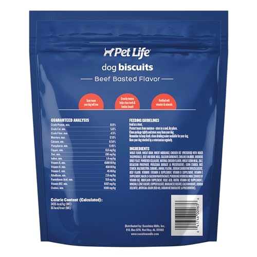 PET LIFE BASTED BISCUIT SURP, 15 OZ