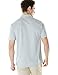 TSLA Men's Short Sleeve Polo Shirts, Regular fit Quick Dry Golf Shirts, Sports Performance Dri Flex Tech Solid Top Shirts, Hyper Dri Polo Light Grey, X-Large