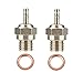 2pcs 70117 Nitro Glow Plug N4#4 NO.4 Medium Hot Spark Engine Parts Replace OS 8 for Traxxas Kyosho HSP HPI Redcat 1/8 1/10th RC Car Truck Buggy