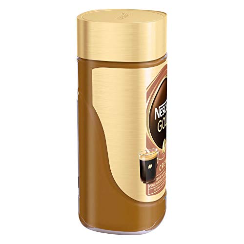 NESCAFÉ GOLD Crema, löslicher Bohnenkaffee, Instant-Kaffee aus erlesenen Kaffeebohnen mit samtiger Crema, koffeinhaltig… – Bild 5