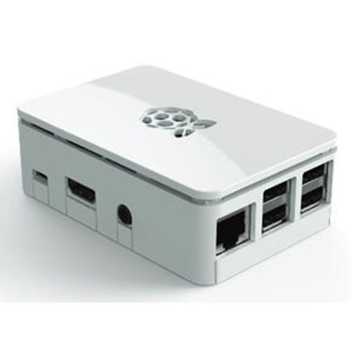 Premium raspberry pi case (white) - updated for raspber…