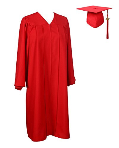 GraduationService Matte Gown Cap Tassel 2017 Unisex
