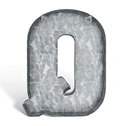 Galvanized Metal Letters for Wall Decor - 3D Letter