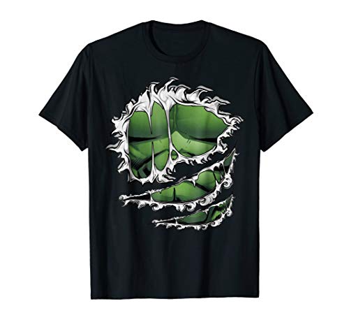 MarvelAvengers Hulk Ripped Costume T-ShirtOEKO-TEX STANDARD 100