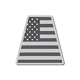 Reflective Firefighter Helmet Tetrahedron Fire Helmet Stickers - Tactical American Flag