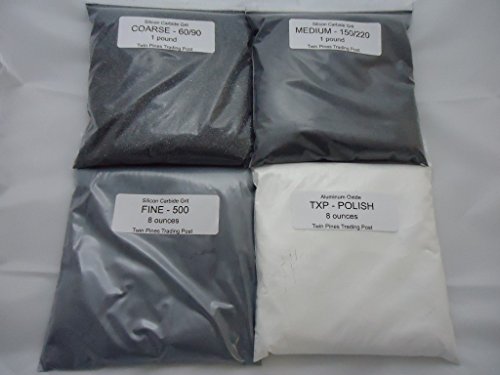 Rock Tumbler Grit for 15 pound Tumbler