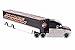 Harley Davidson Custom Hauler Trailer Grey 1/64 Diecast Model by Maisto