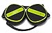 Jarv Joggerz PRO Sports Bluetooth Headphones with Built-in Microphone, Secure Neckband Design - 20 Hours of Run Time - Black/Green