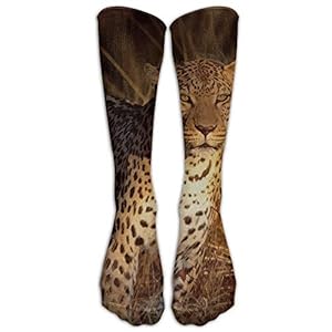 41a005CEAlL. SS300 QUEMIN Calcetines deportivos de compresión unisex de algodón Cheetah Leopard Panther Art 41a005CEAlL. SS300