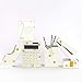 Kate Spade New York Acrylic Note Holder with 320 Loose Notes Sheets, Gold Dot