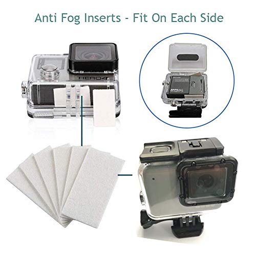 Waterproof Housing Case for Gopro Hero7 Silver Hero7 White, with Anti Fog Inserts Accessories Suitable for Underwater Diving Photography 45M Protective Shell - Thumbnail 2