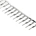 SUNKEE 100PCS Dupont Jumper Wire Cable Male Pin Connector 2.54mm