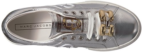 Jacobs Empire Marc Jacobs Silver Sneakers Marc Jacobs Womens