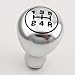 Brand New Universal Manual Car Gear Stick Shifter Knob Shift Lever Aluminum Silver