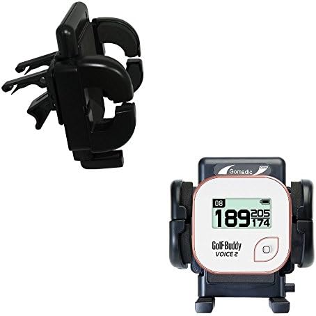 Gomadic Air Vent Clip Based Cradle Holder Car/Auto Mount Suitable for The Golf Buddy Voice 2 Gomadic Air Vent Clip Based Cradle Holder Car/Auto Mount Suitable for The Golf Buddy Voice 2