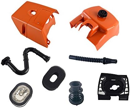 Top Shroud Engine Cylinder Cover With Air Filter Complete Carburetor Mount Base Fits Stihl 066 MS650 MS660 Chainsaw#11220801604