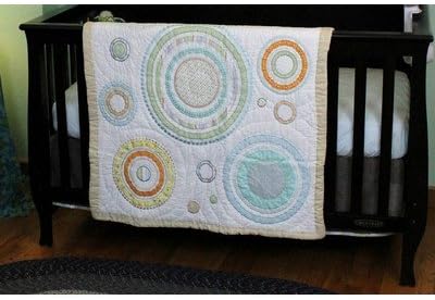 Heavenly Spheres 3 Piece Cocoa Bedding Set by Nurture