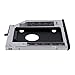 SHINESTAR 2nd HDD SSD Hard Drive Caddy Tray Replacement for Lenovo Thinkpad T400 T400s T410 T410s T420s T430s T500 W500, Internal Laptop CD/DVD-ROM Optical Modular Bay Adapter to 2.5 Inch 9.5MM