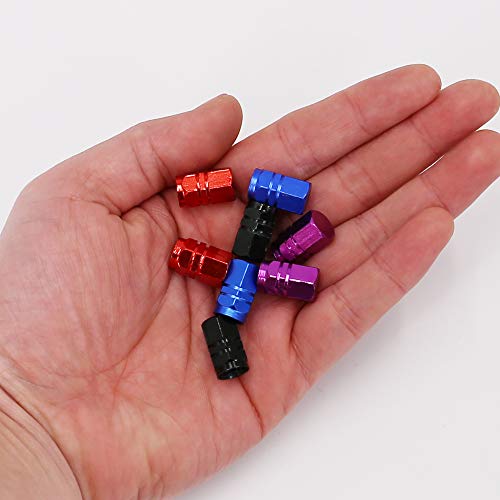 image for UTSAUTO Tire Valve Caps Stem Caps 20pcs Aluminium Alloy Valve Stem Cap